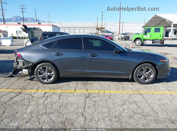 1HGCY1F37PA017719 2023 HONDA ACCORD Black Widok wnętrza z tyłu