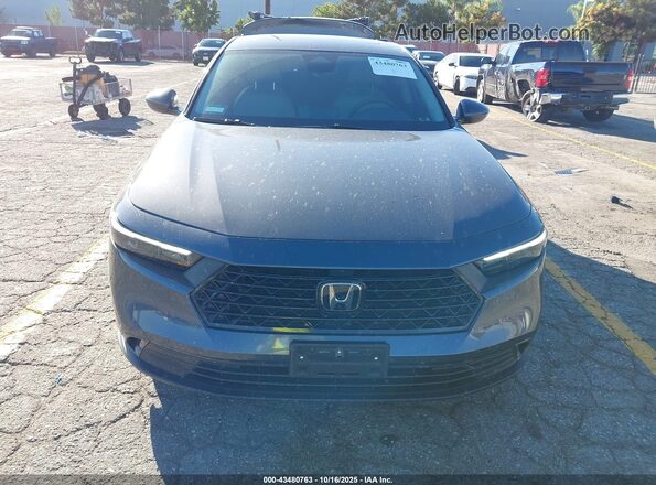 1HGCY1F37PA017719 2023 HONDA ACCORD Black Widok zestawu wskaźników