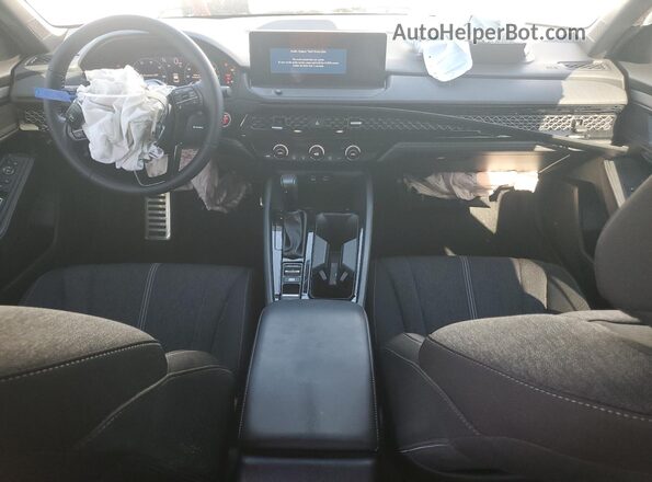 1HGCY2F50PA036152 2023 HONDA ACCORD Белый Вид панели приборов