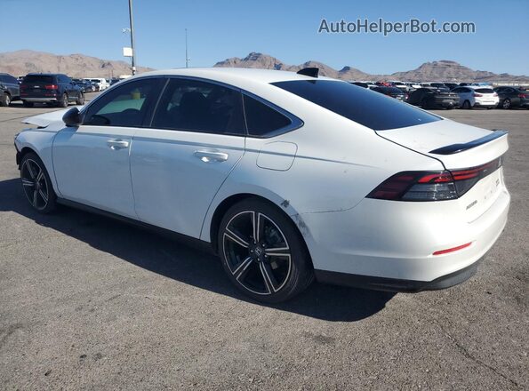 1HGCY2F50PA036152 2023 HONDA ACCORD Белый Задняя левая четверть