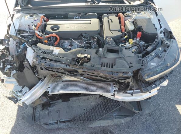 1HGCY2F50PA036152 2023 HONDA ACCORD Белый Вид задней части салона