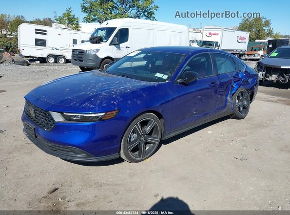1HGCY2F50SA057883 2025 HONDA ACCORD HYBRID Blue 