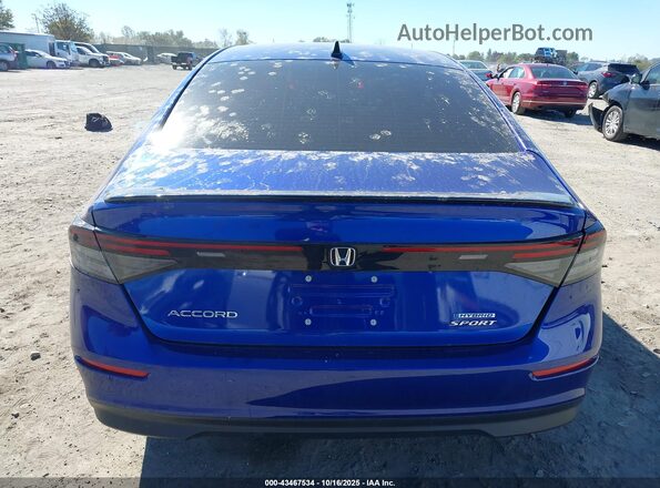 1HGCY2F50SA057883 2025 HONDA ACCORD HYBRID Blue 