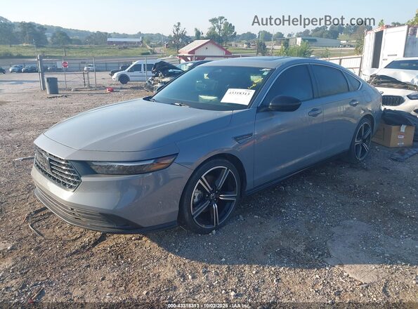 1HGCY2F53PA040695 2023 HONDA ACCORD Gray Передня ліва чверть