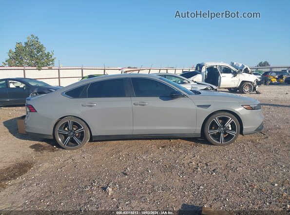 1HGCY2F53PA040695 2023 HONDA ACCORD Gray Вид задньої частини салону