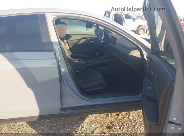 1HGCY2F53PA040695 2023 HONDA ACCORD Gray Вид салону спереду