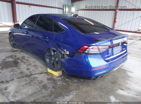 1HGCY2F7XPA058161 2023 HONDA ACCORD Blue Rear left