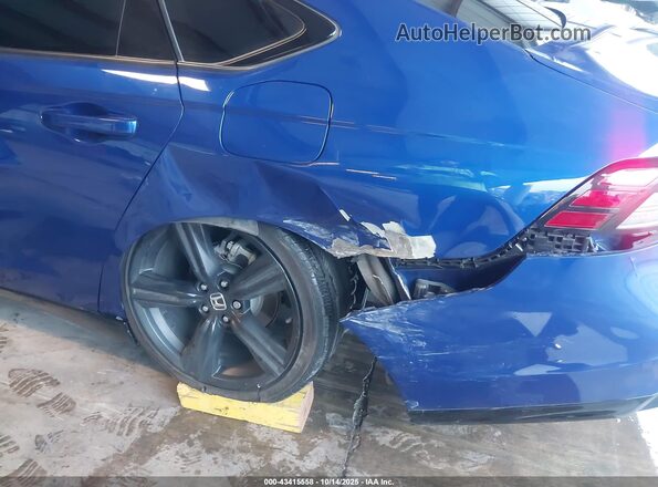 1HGCY2F7XPA058161 2023 HONDA ACCORD Blue Front view
