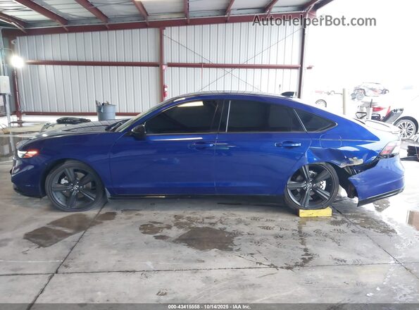 1HGCY2F7XPA058161 2023 HONDA ACCORD Blue 360 interior view