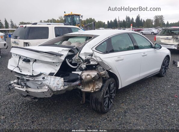 1HGCY2F83PA027410 2023 HONDA ACCORD White Դիմացի տեսք