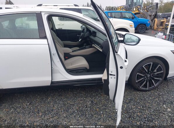 1HGCY2F83PA027410 2023 HONDA ACCORD White Սալոնի դիմացի տեսք