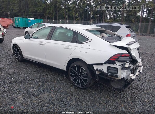 1HGCY2F83PA027410 2023 HONDA ACCORD White Հետևի ձախ