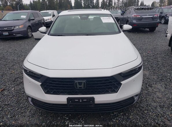 1HGCY2F83PA027410 2023 HONDA ACCORD White Սալոնի հետևի տեսք