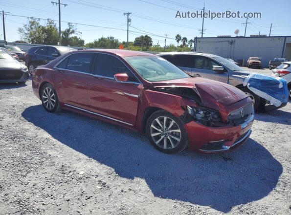 1LN6L9PK8H5603267 2017 LINCOLN CONTINENTA Красный 