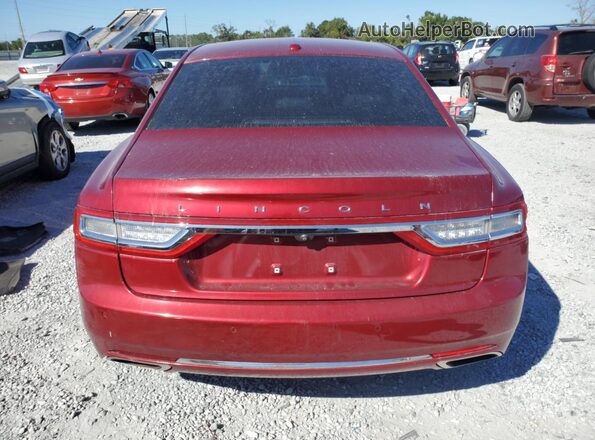 1LN6L9PK8H5603267 2017 LINCOLN CONTINENTA Красный 
