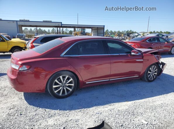 1LN6L9PK8H5603267 2017 LINCOLN CONTINENTA Красный 