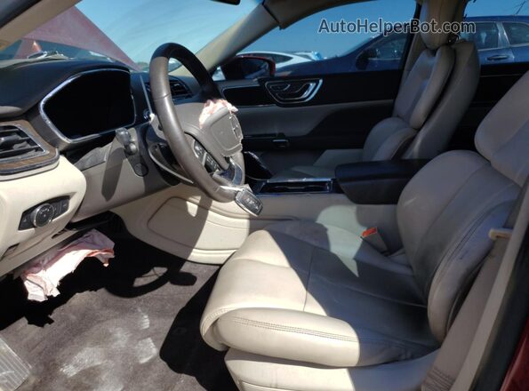 1LN6L9PK8H5603267 2017 LINCOLN CONTINENTA Красный 