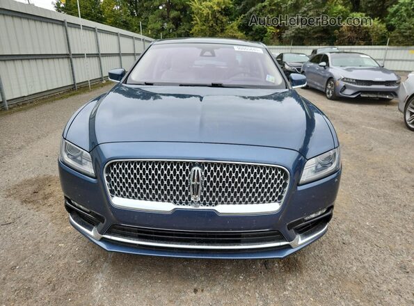 1LN6L9RP0L5600896 2020 LINCOLN CONTINENTA Blue Front view