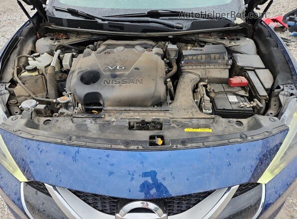 1N4AA6AP3HC432355 2017 NISSAN MAXIMA Blue Vista interior trasera