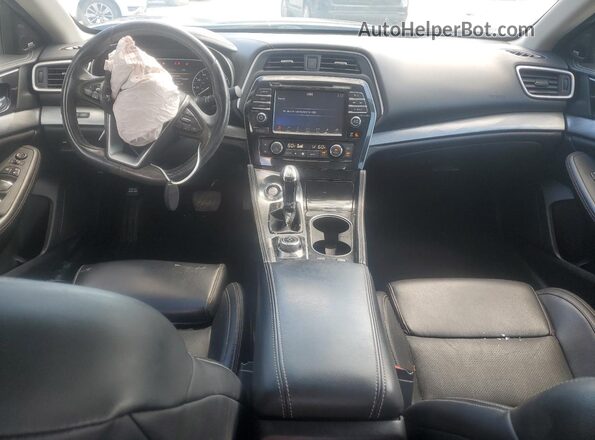 1N4AA6AP6HC433032 2017 NISSAN MAXIMA Black წინა პანელის ხედი