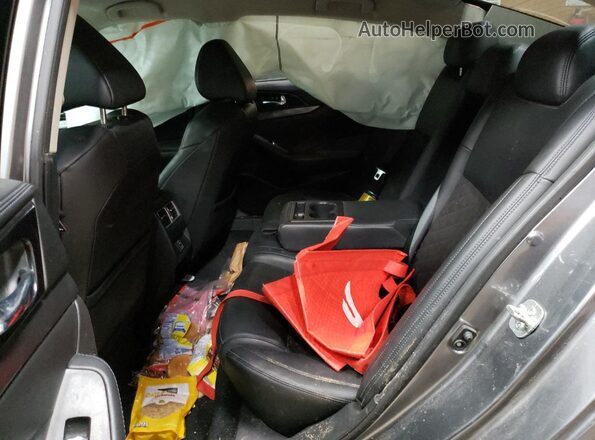 1N4AA6AP8JC371672 2018 NISSAN MAXIMA Charcoal Rear seats view