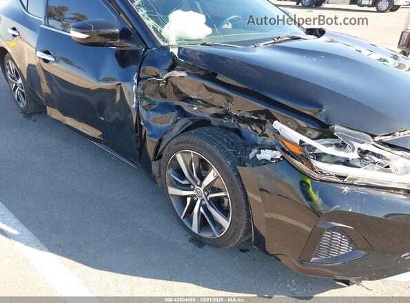 1N4AA6AV0KC369785 2019 NISSAN MAXIMA Black Widok zestawu wskaźników