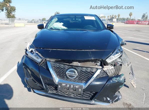 1N4AA6AV0KC369785 2019 NISSAN MAXIMA Black Widok wnętrza z tyłu