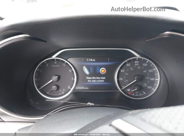 1N4AA6AV3KC360899 2019 NISSAN MAXIMA Silver Հետևի նստատեղերի տեսք