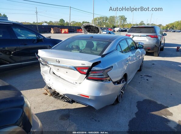 1N4AA6AV6KC370116 2019 NISSAN MAXIMA Silver Rear right