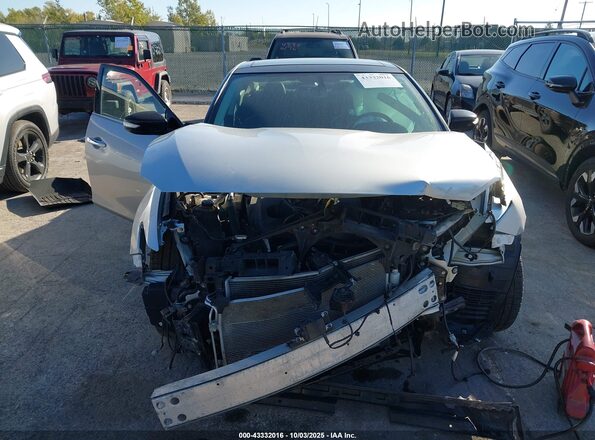 1N4AA6AV6KC370116 2019 NISSAN MAXIMA Silver Front view