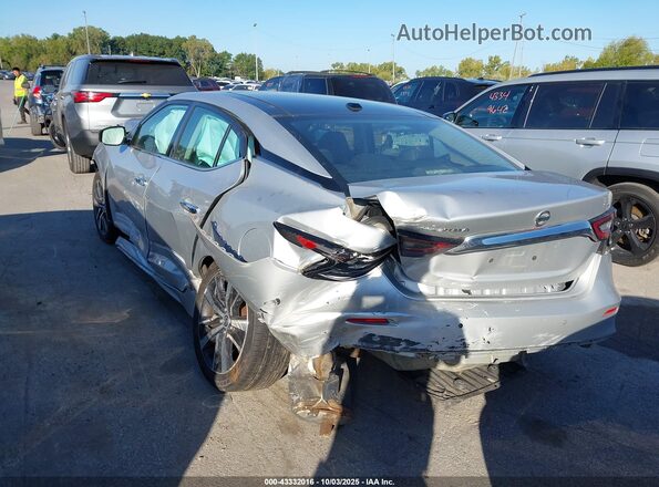 1N4AA6AV6KC370116 2019 NISSAN MAXIMA Silver Rear left