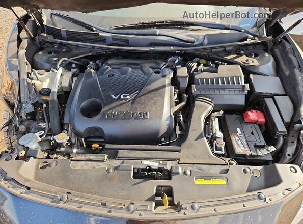 1N4AA6AV8KC371459 2019 NISSAN MAXIMA Black Вид задньої частини салону