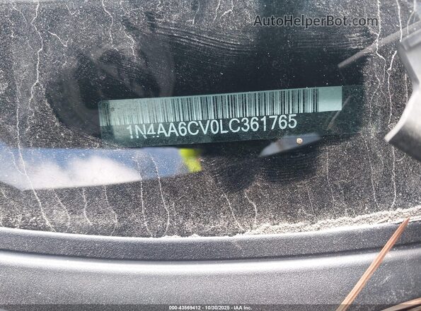 1N4AA6CV0LC361765 2020 NISSAN MAXIMA Gray Շարժիչի բաժամունքի տեսք
