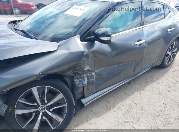1N4AA6CV0LC361765 2020 NISSAN MAXIMA Gray Առջևի վահանակի տեսք