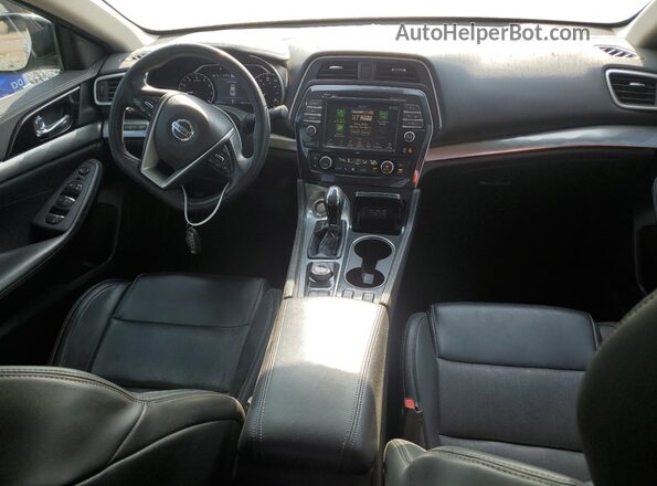 1N4AA6CV0LC381854 2020 NISSAN MAXIMA Silver Առջևի վահանակի տեսք