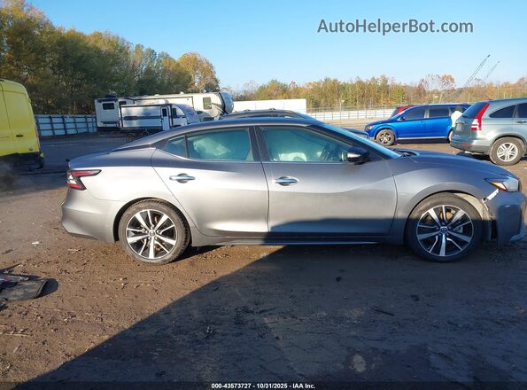1N4AA6CV0MC505901 2021 NISSAN MAXIMA Silver Սալոնի հետևի տեսք