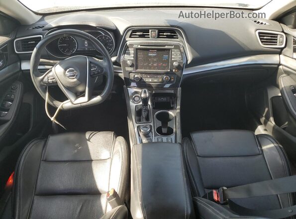 1N4AA6CV0MC514792 2021 NISSAN MAXIMA Black Dashboard view