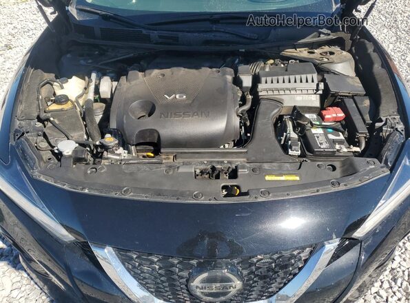 1N4AA6CV0MC514792 2021 NISSAN MAXIMA Black Rear interior view