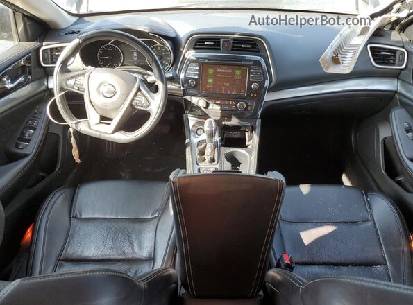 1N4AA6CV1LC364884 2020 NISSAN MAXIMA Black Widok deski rozdzielczej