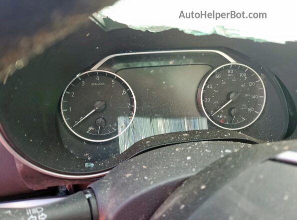 1N4AA6CV1LC366456 2020 NISSAN MAXIMA Gray Instrument cluster view