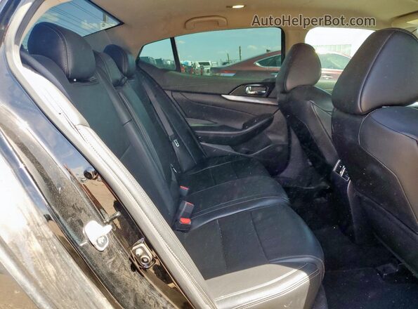 1N4AA6CV2LC370239 2020 NISSAN MAXIMA Черный Вид задних сидений