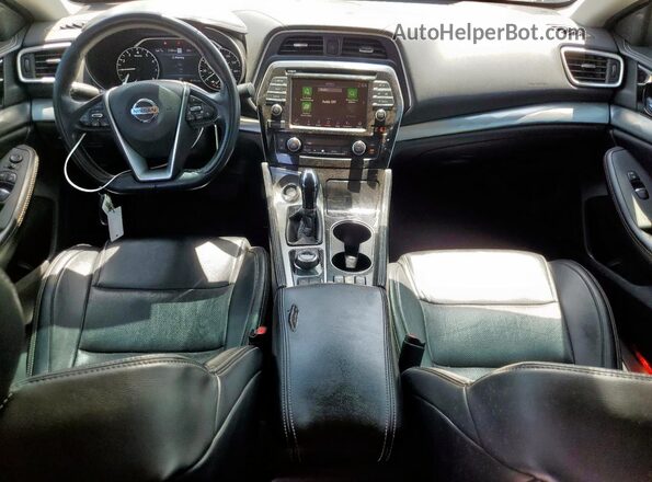 1N4AA6CV2LC370239 2020 NISSAN MAXIMA Черный Вид панели приборов