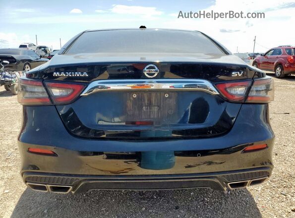 1N4AA6CV2LC370239 2020 NISSAN MAXIMA Черный Вид сзади