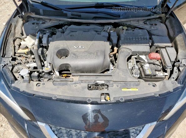 1N4AA6CV2LC370239 2020 NISSAN MAXIMA Черный Вид задней части салона