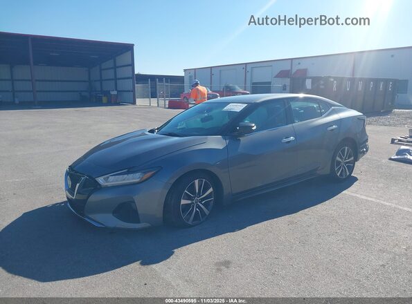 1N4AA6CV2LC373514 2020 NISSAN MAXIMA Gray Առջևի ձախ երեք քառորդ տեսարան