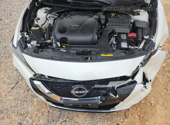 1N4AA6CV2PC509064 2023 NISSAN MAXIMA White უკანა სალონის ხედი