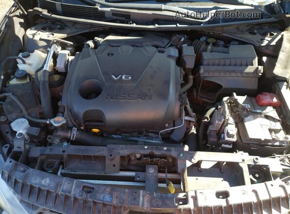 1N4AA6CV3LC360142 2020 NISSAN MAXIMA Black უკანა სალონის ხედი