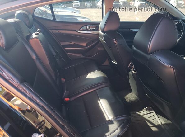 1N4AA6CV3LC360142 2020 NISSAN MAXIMA Black უკანა სავარძლების ხედი