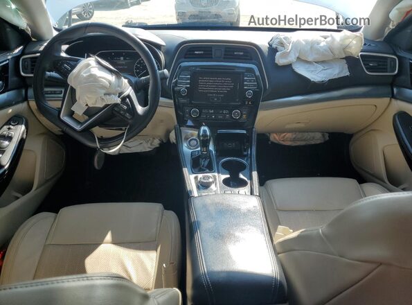 1N4AA6CV3PC510479 2023 NISSAN MAXIMA White Առջևի վահանակի տեսք