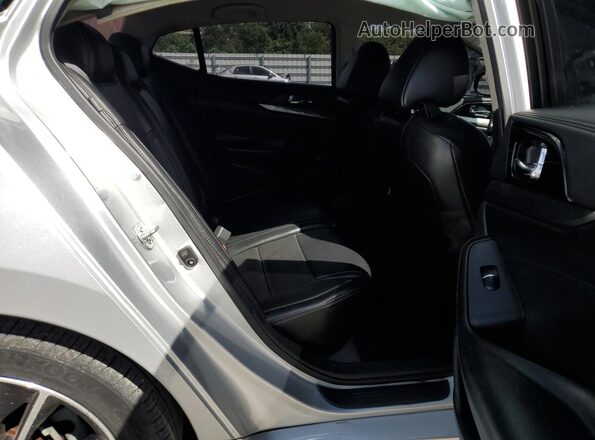 1N4AA6CV4LC370095 2020 NISSAN MAXIMA Gray Vista de los asientos traseros